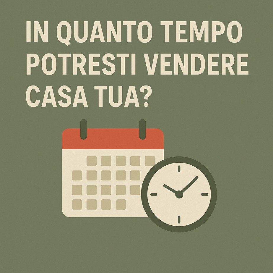 🕒 “Quanto tempo ci vuole per vendere casa oggi?”